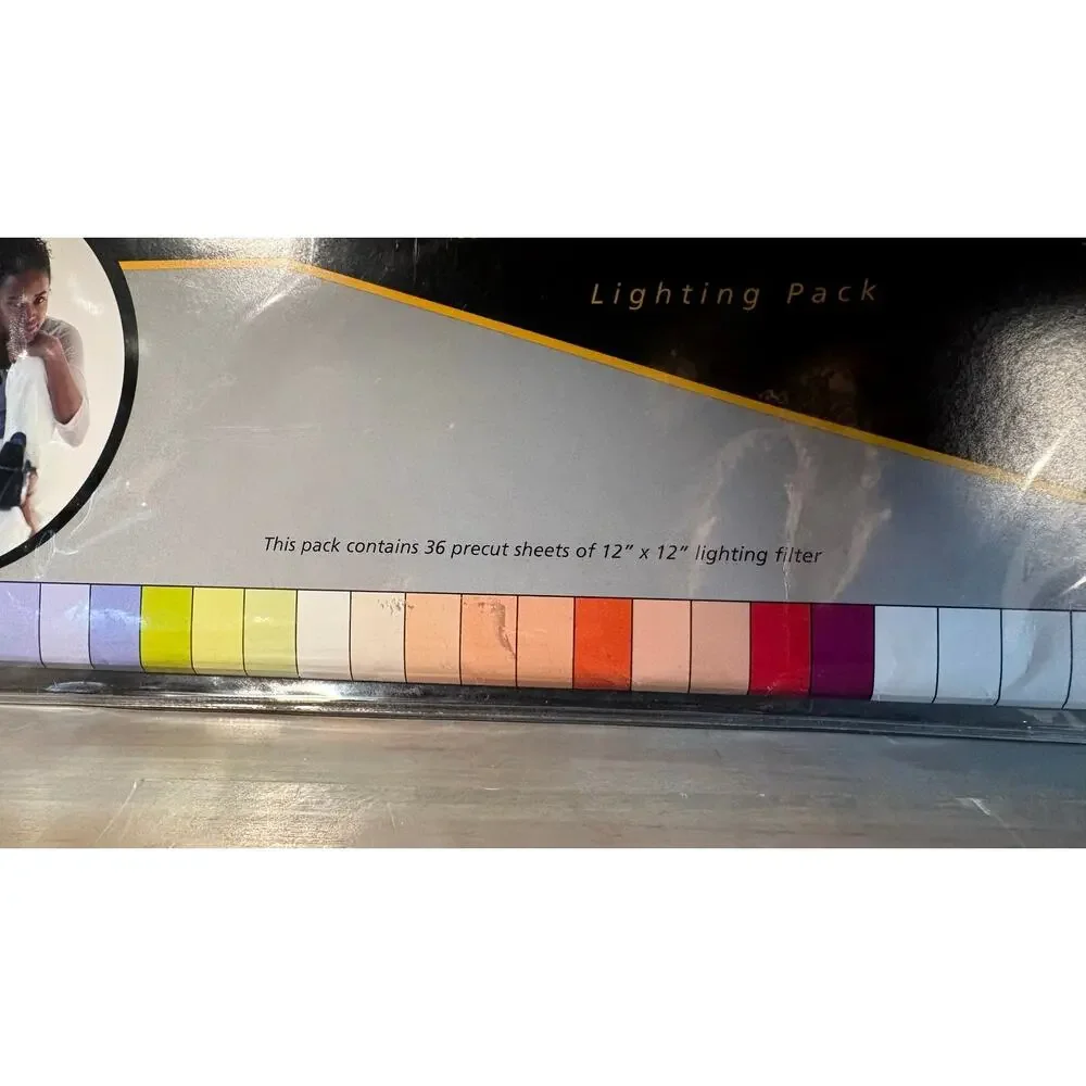 Master Location Lighting Pack Lee Filters 12x12 30 precut sheets